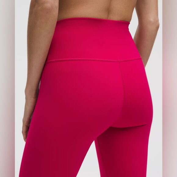 NWT Sz 14 - 28" WUNDER TRAIN HR TIGHT 28” - Pink Dragonfruit PDRA - Lululemon - Picture 5 of 14